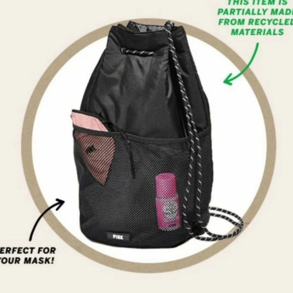 PINK VS Drawstring Backpack